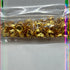 Pure Silver Gold Plated Flowers Pack Of 108 57g