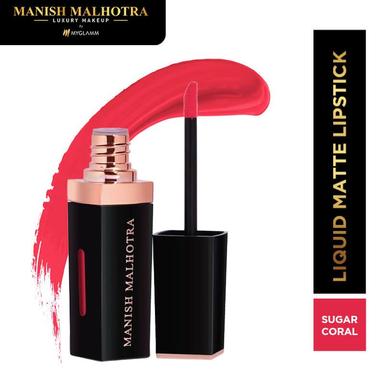 Manish Malhotra Liquid Matte Lipstick | Sugar Coral