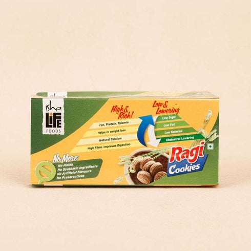 Isha Life Ragi Cookies (Finger Millet Cookies) 100 g