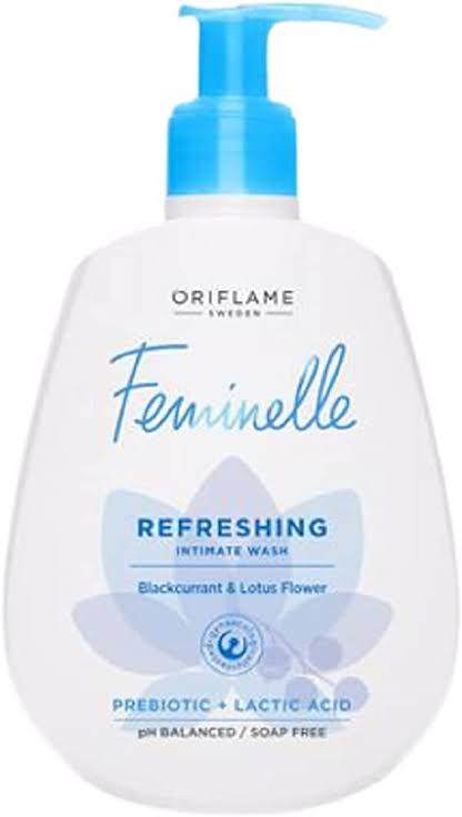 Oriflame Feminelle Refreshing Intimate Wash Blackcurrant & Lotus Flower Extract