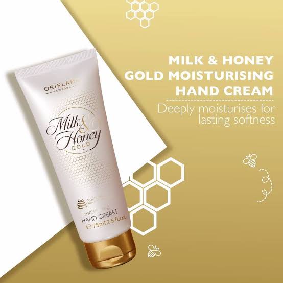 Buy Online Oriflame Milk & Honey Gold Moisturising Hand Cream for