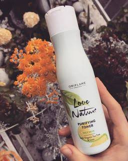 Oriflame Love Nature Purifying Toner with Organic Tea Tree & Lime