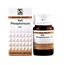 Dr Willmar Schwabe India Kali Phosphoricum Biochemic Tablet 30X