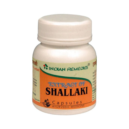 Indian Remedies Extract of Shallaki Capsule, bottle of 50 capsules