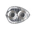 Pure Silver Kumkum And Gandham set in a leaf 25g