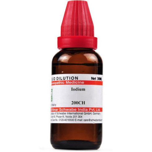 Dr Willmar Schwabe India Iodium Dilution 200 CH