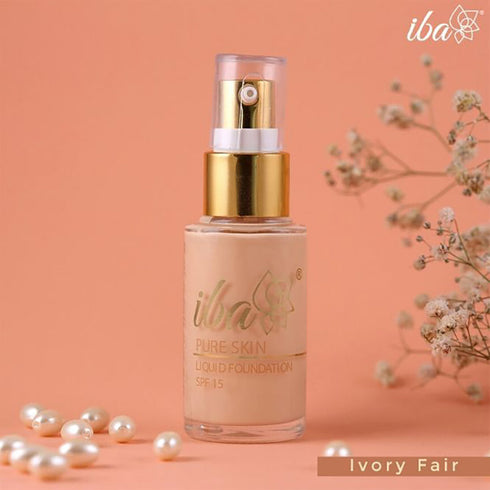 Iba Perfect Base Primer + Foundation + Compact Combo (Ivory Fair)