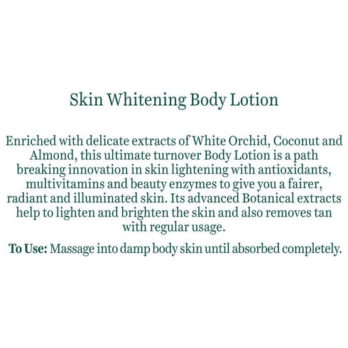 Biotique Advanced Ayurveda Bio White Orchid Skin Whitening Body Lotion