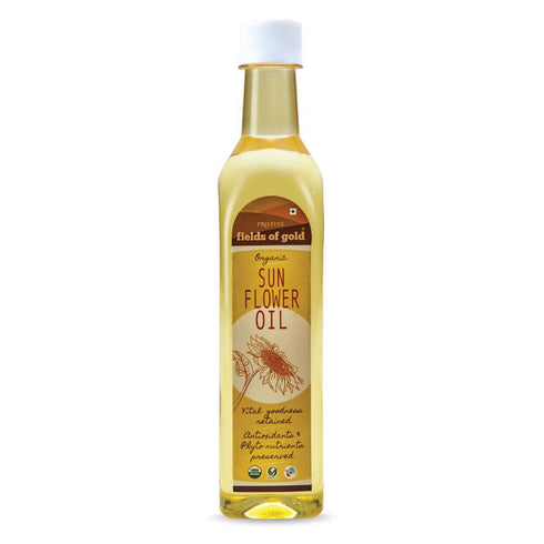 Pristine Fields of Gold | Organic Cold Pressed Sun Flower Oil