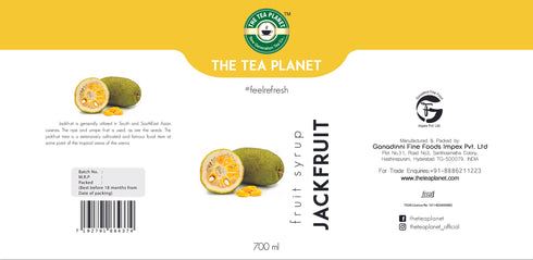 The Tea Planet Jackfruit Syrup 700 ml
