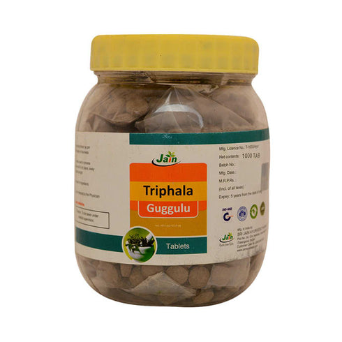 Jain Triphala Guggulu Tablet 1000 tablets