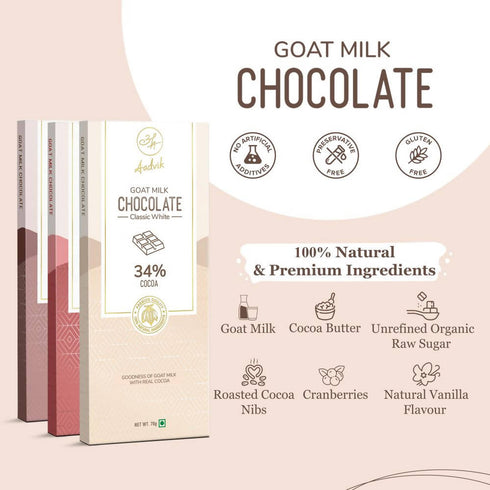 Aadvik Goat Milk Chocolate Assorted