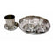 Pigeon Ultimate Lunch Thali Set With Bowls Glasses and Spoons 7 Pieces