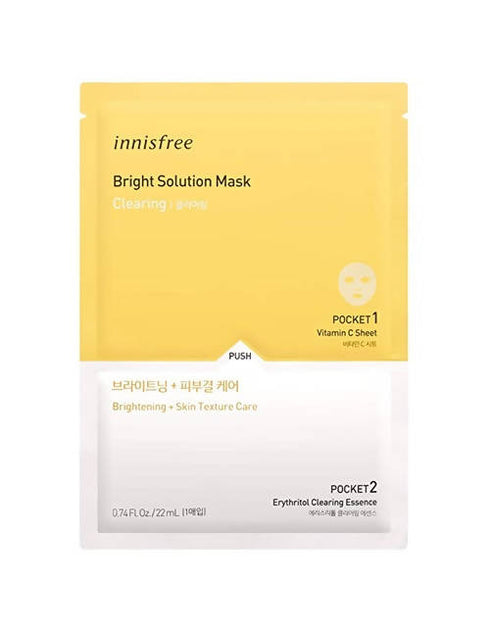 Innisfree Bright Solution Mask Clearing