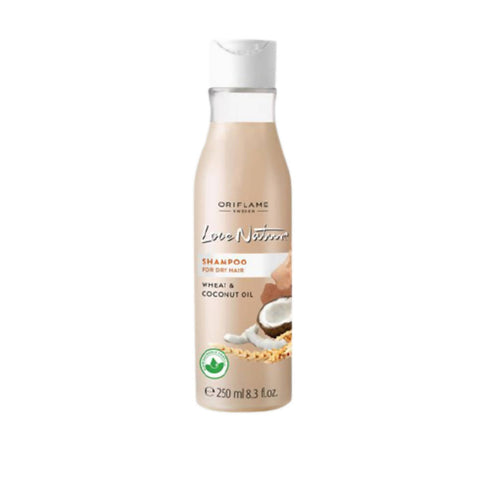Oriflame Love Nature Shampoo For Dry Hair | Wheat & Coconut Oil