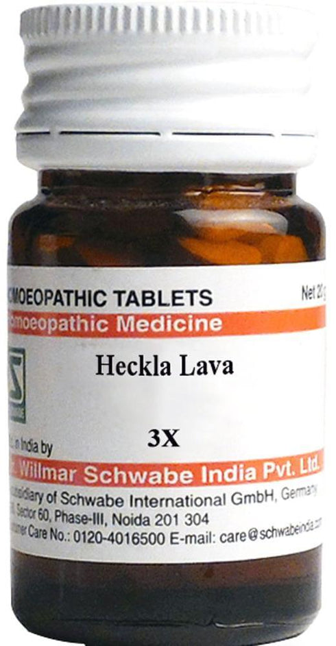 Dr Willmar Schwabe India Hekla Lava Trituration Tablet 3X