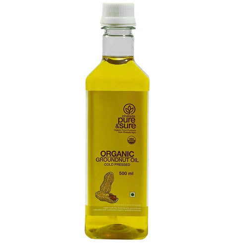 Pure & Sure Organic Cold Pressed Ground Nut Oil