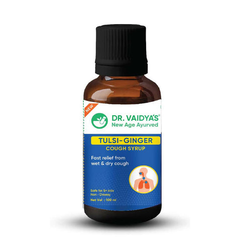 Dr. Vaidya's Tulsi Ginger Cough Syrup
