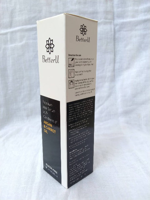 BetterU Premium Hair Serum With Goodness Of Argan Carrot Oil
