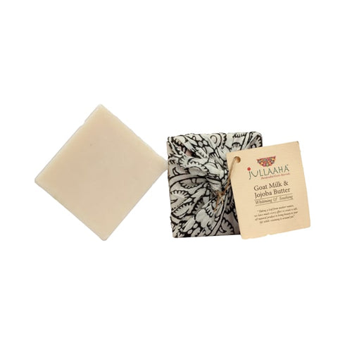 Jullaaha Goat Milk and Jojoba Butter Bathing Bar 100g Soap