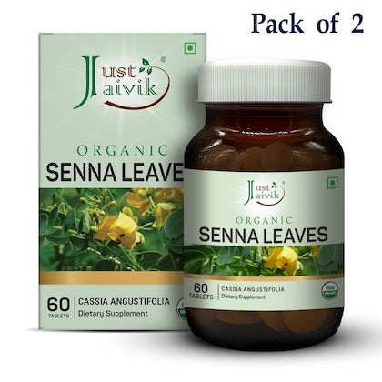 Just Jaivik Organic Senna Tablets