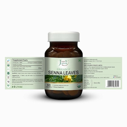 Just Jaivik Organic Senna Tablets