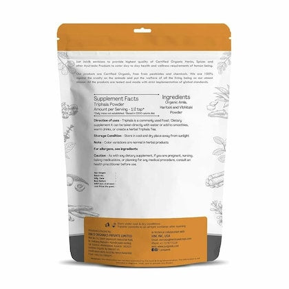 Just Jaivik Organic Vibhitaki Powder