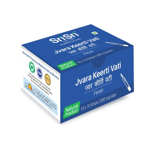 Sri Sri Tattva Jvara Keerti Vati 100 tab