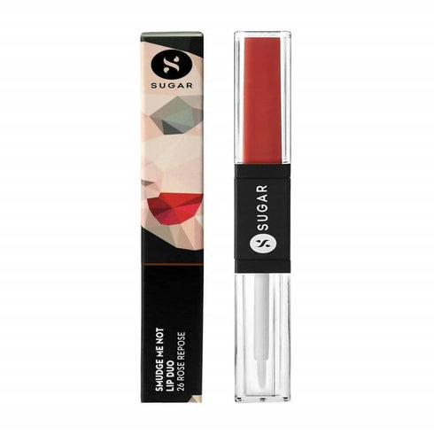 Sugar Smudge Me Not Lip Duo Rose Repose | Peach Pink