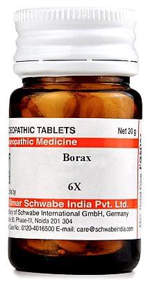 Dr Willmar Schwabe India Borax Trituration Tablet 6X