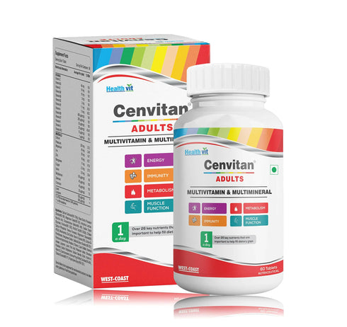 Healthvit Cenvitan Adults Multivitamin And Multimineral Tablets