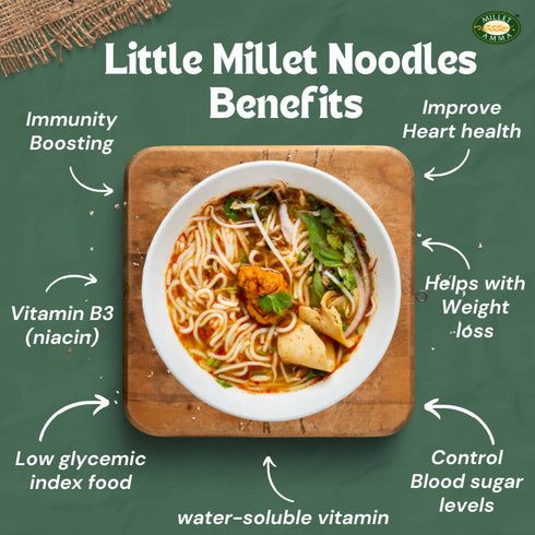 Millet Amma Little Millet Hakka Noodles