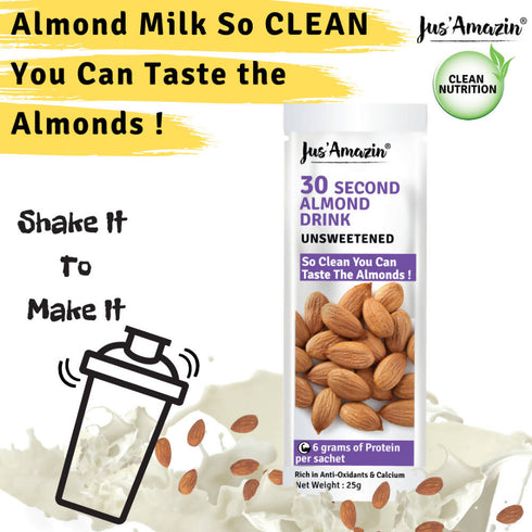 Jus Amazin 30 | Second Almond Drink Unsweetened