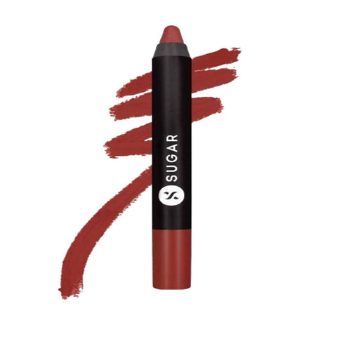 Sugar Matte As Hell Crayon Lipstick Brandy Harrington | Rusty Reddish Pink