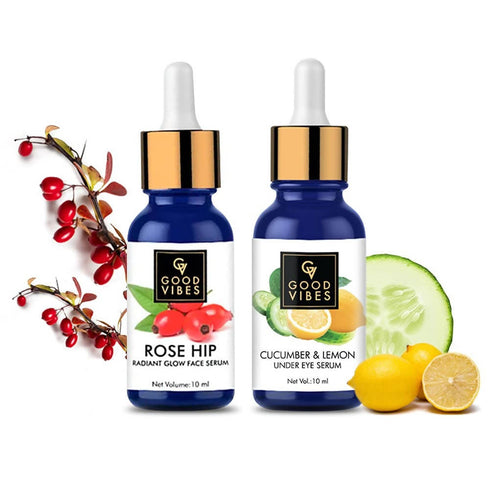 Good Vibes Face Serum And Under Eye Serum