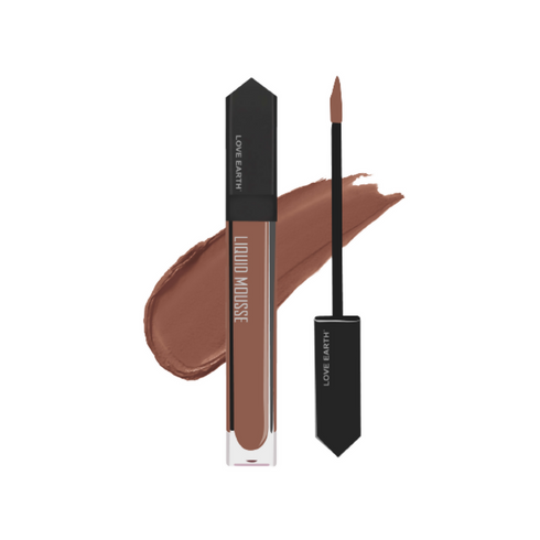 Love Earth Liquid Mousse Lipstick Holiday Coffee