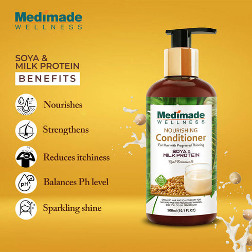Medimade Wellness Nourishing Conditioner With Soya & Milk Protein