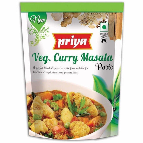 Priya Veg Curry Masala Paste 100g