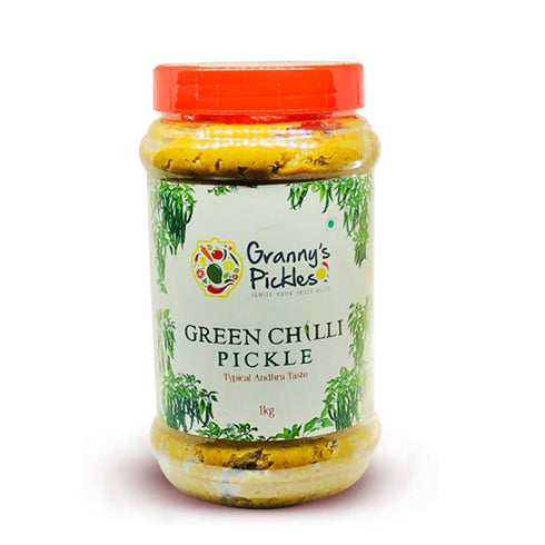 Granny's Pickles Green Chilli Pickle