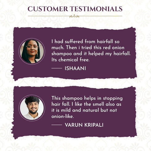 Khadi Essentials Onion Shampoo