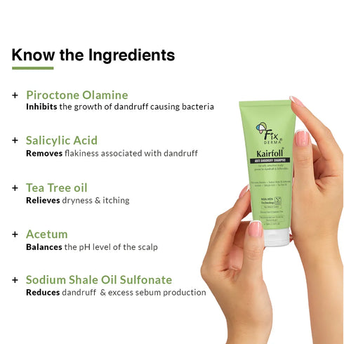 Fixderma Skincare Kairfoll Anti Dandruff Shampoo