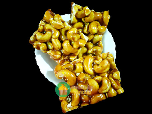 Godavari Vantillu Kaju Chikki | Cashew Chikki | Bellam Jeedipappu Achu