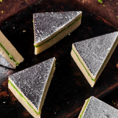 The Baklava Box Kaju Pista Katli Barfi