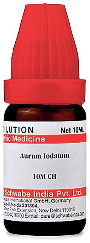 Dr Willmar Schwabe India Aurum Iodatum Dilution 10M CH