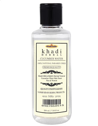 Khadi Herbal Cucumber Water Face Cleanser 210 ml