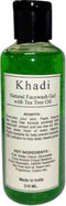 Khadi Herbal Natural Facewash Gel with Tea Tree Oil 210 ml