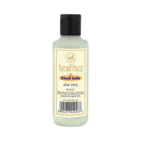 Vagad's Khadi Leafveda Aloe Vera Moisturising Herbal Lotion