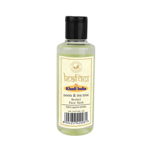 Vagad's Khadi Leafveda Herbal Neem & Tea Tree Face Wash 210 ml