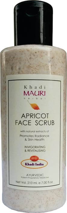 Khadi Mauri Herbal Apricot Face Scrub 210 ml