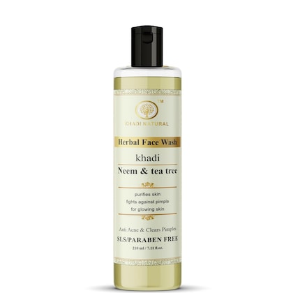 Khadi Natural Neem & Teatree Face Wash 210ml